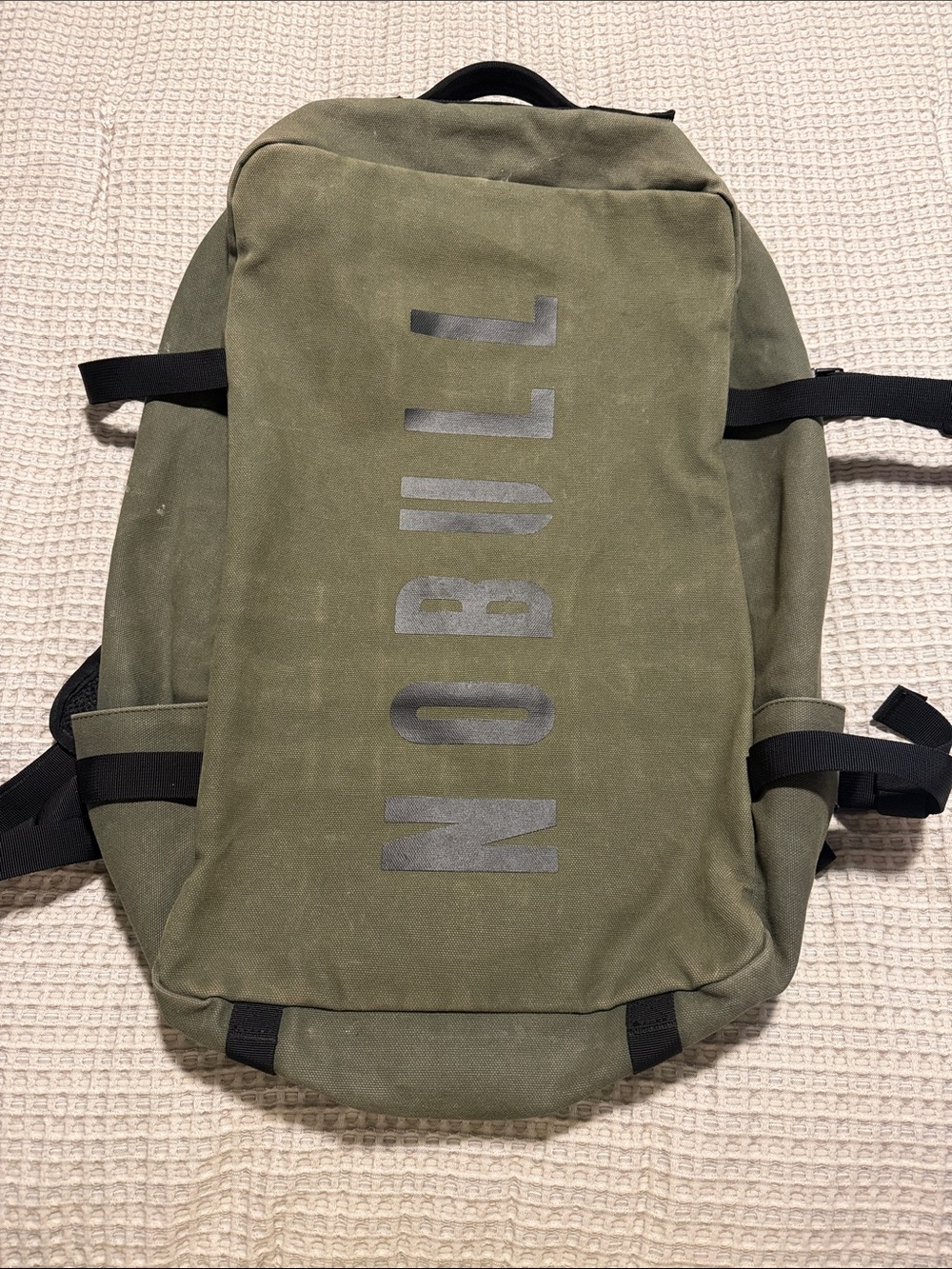 NOBULL Waxed Canvas Duffleback Army